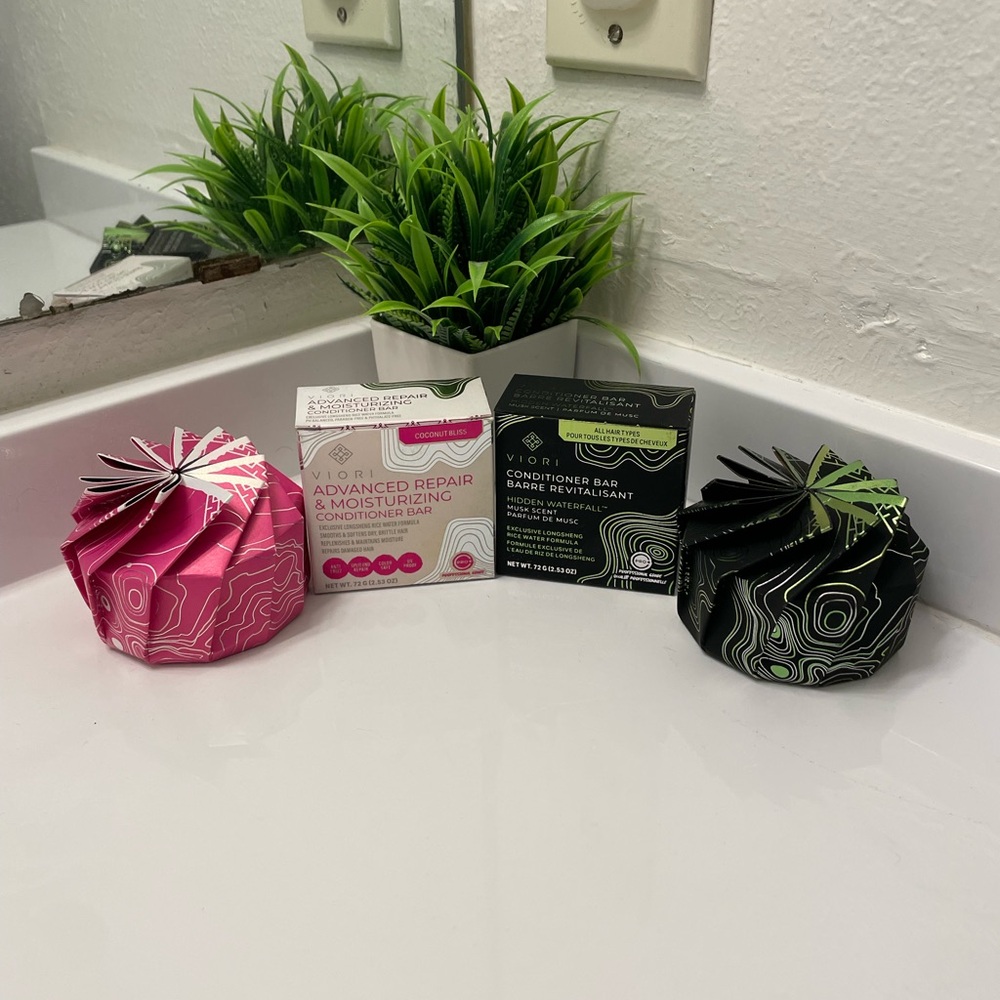 Viori Shampoo and Conditioner Bars Set